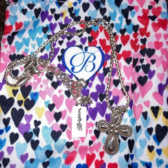 NWT Brighton Reversible Cross Necklace - Picture 2 of 4